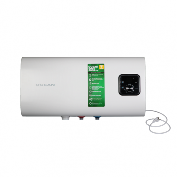 Водонагреватель OCEAN CUBE-Horizontal RZF100D-4, ET+WT (мокрый ТЭН) 100л